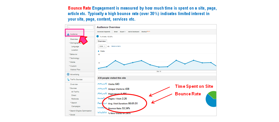 Google Analytic: Bounce Rate