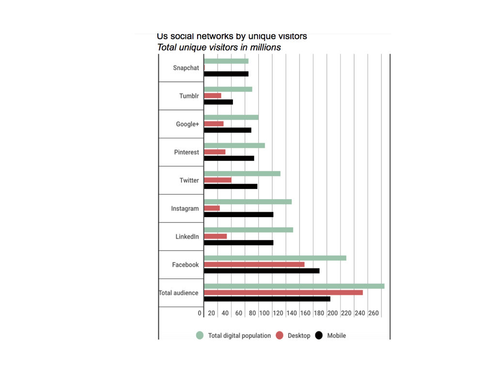 Unique Visitors by Social Network